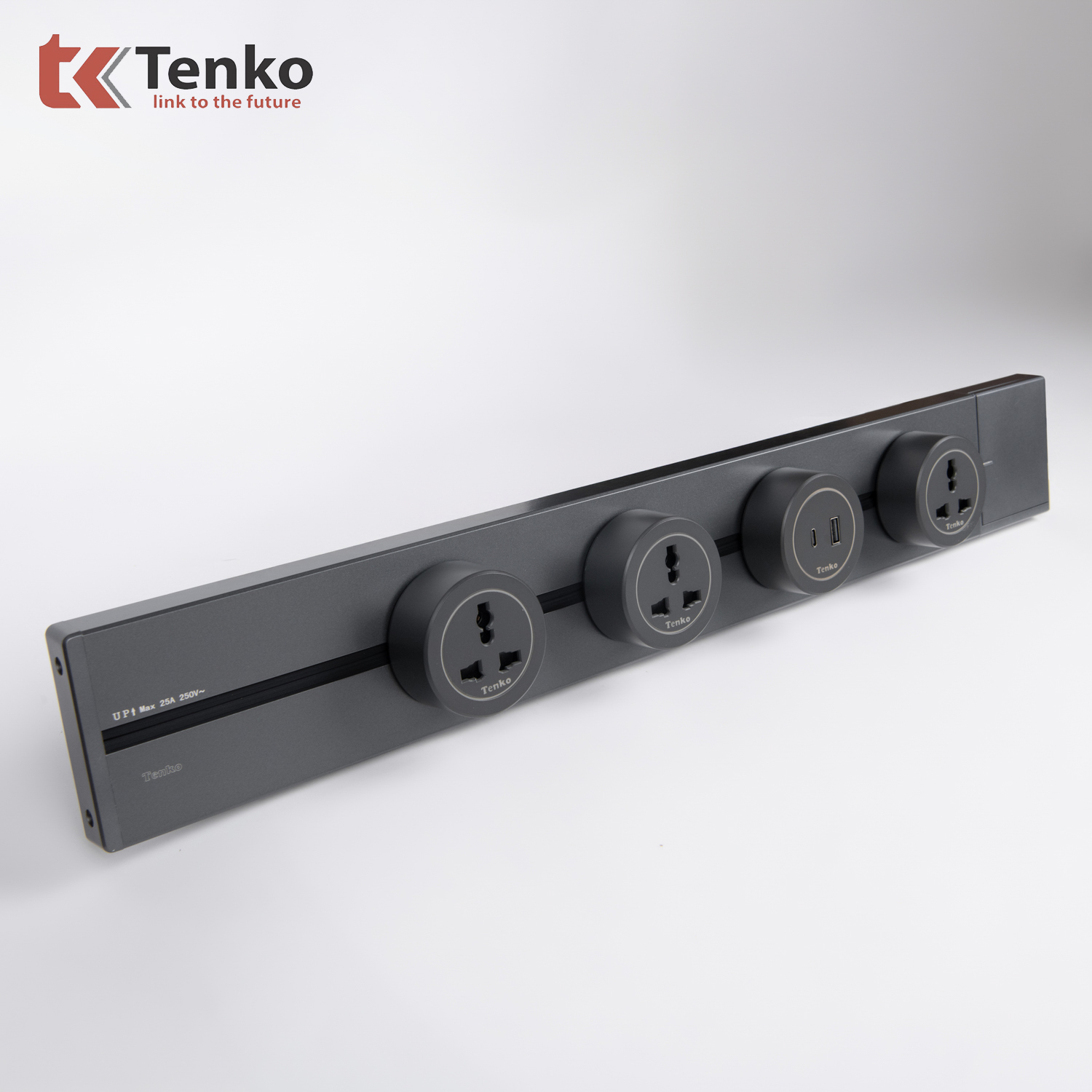 Thanh Ray Nổi Rãnh Bé 60 cm Tenko TK-RA60N X
